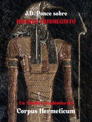 cover image of J.D. Ponce sobre Hermes Trismegisto